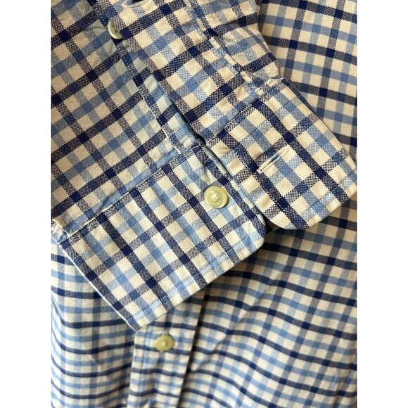 Ralph‎ Lauren Polo Blue Label Button front shirt XL Extra large Plaid Checkered - Picture 10 of 11